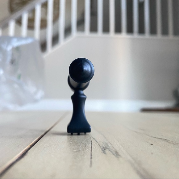 Knob, elegant bar style, hardware, drawer poles, handles, Matt Black by Liberty - Picture 10 of 14